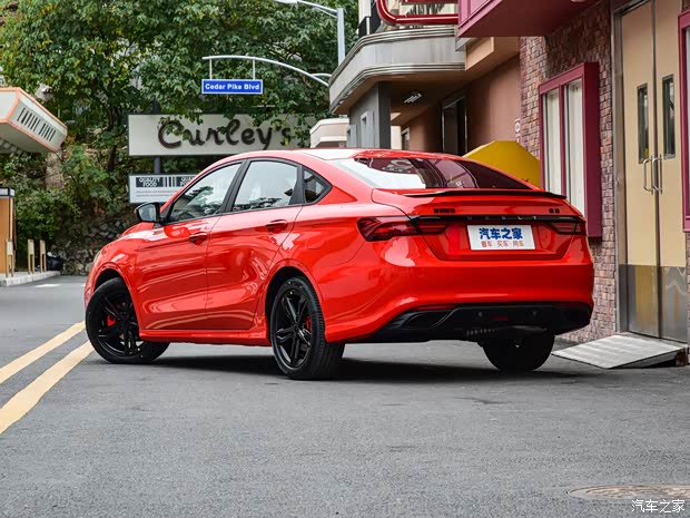 吉利汽车 缤瑞 2021款 1.4T CVT F-TYPE旗舰版