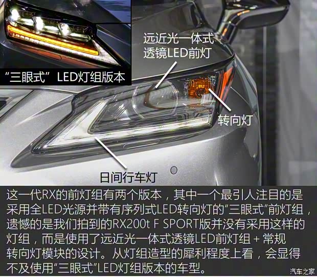 雷克萨斯 雷克萨斯RX 2016款 200t F Sport