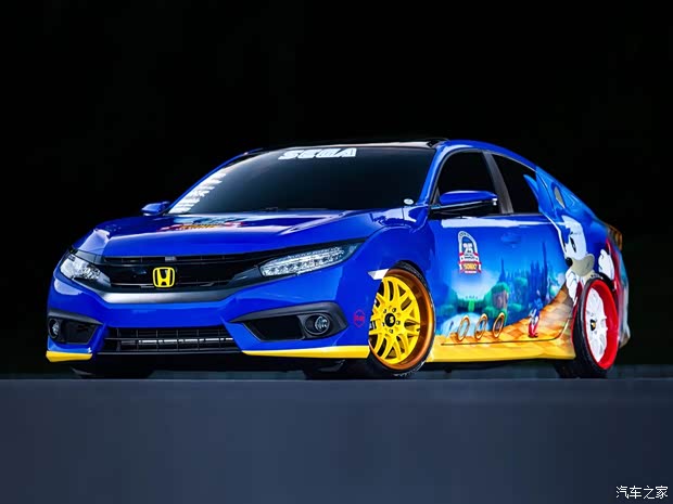 本田(进口) 思域(海外) 2016款 Sonic the Hedgehog for Comic