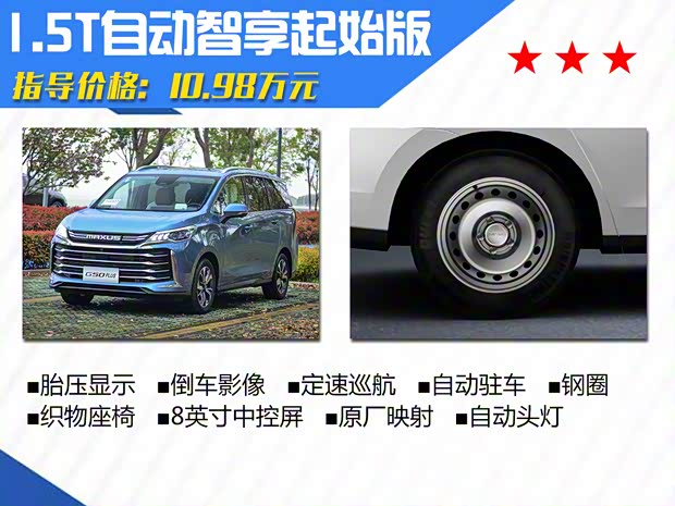 上汽大通 上汽大通MAXUS G50 2021款 PLUS 1.5T 自動護航版