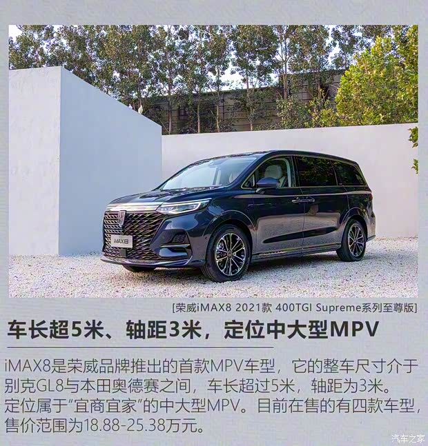 上汽集團(tuán) 榮威iMAX8 2021款 400TGI Supreme系列至尊版