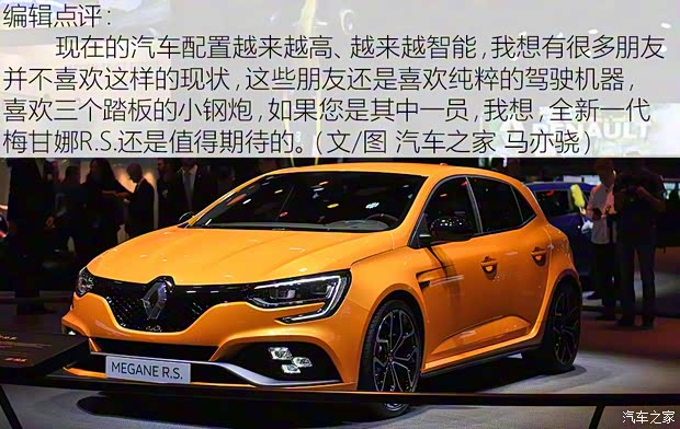 雷諾(進口) 梅甘娜 2017款 R.S.