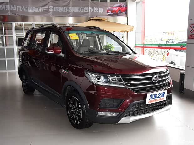 SWM斯威汽车 SWM斯威X3 2017款 1.6L 手动风尚型