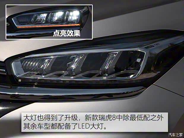 奇瑞汽車 瑞虎8 2019款 1.6TGDI 自動尊貴型 5座