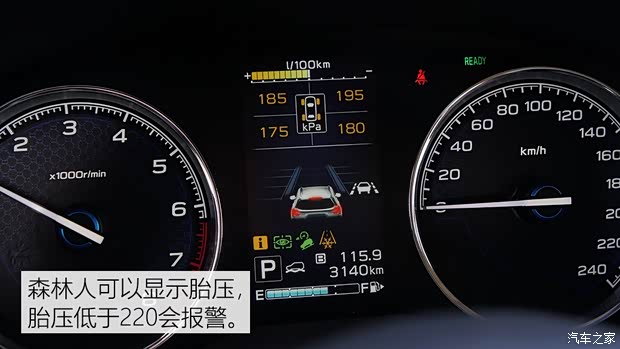 斯巴鲁 森林人 2019款 2.0i 智擎旗舰版EyeSight