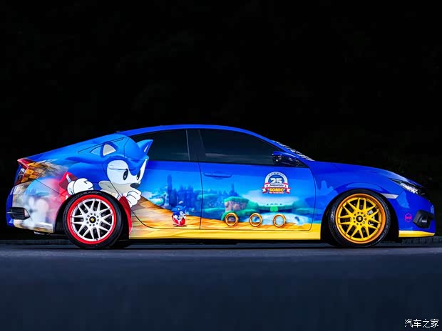 本田(进口) 思域(海外) 2016款 Sonic the Hedgehog for Comic