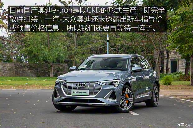 一汽-大眾奧迪 奧迪e-tron 2020款 基本型 一汽-大眾奧迪 奧迪e-tron 2020款 基本型