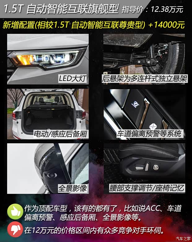 众泰汽车 众泰T500 2018款 1.5T 自动智能互联旗舰型