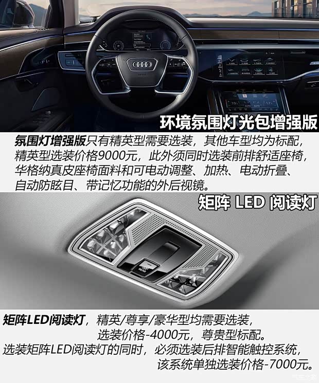 奥迪(进口) 奥迪A8 2018款 A8L 55 TFSI quattro投放版精英型