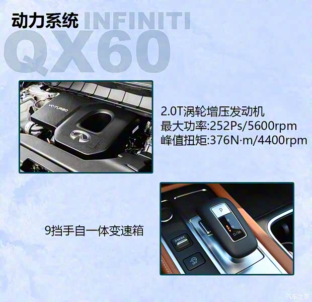 東風(fēng)英菲尼迪 英菲尼迪QX60 2022款 2.0T 典雅版