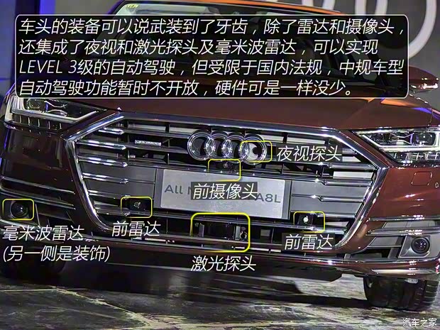 奥迪(进口) 奥迪A8 2018款 A8L 基本型