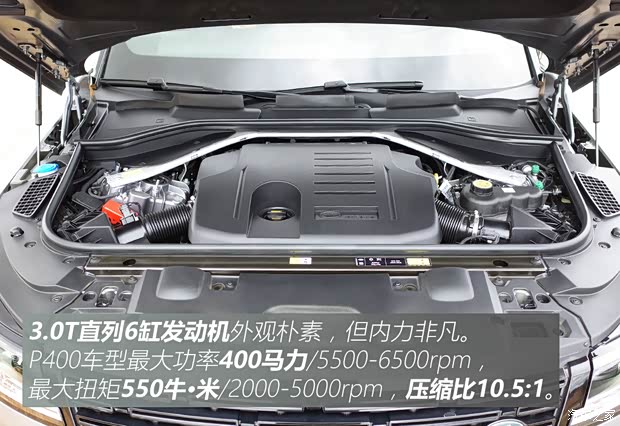 路虎(进口) 揽胜运动版 2023款 P400 Dynamic SE 欧洲版