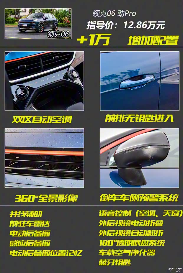 领克 领克06 2020款 1.5T 耀Halo 领克 领克06 2020款 1.5T 耀Halo