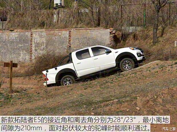 福田汽车 拓陆者 2018款 2.8T E5 四驱精英型4J28TC4