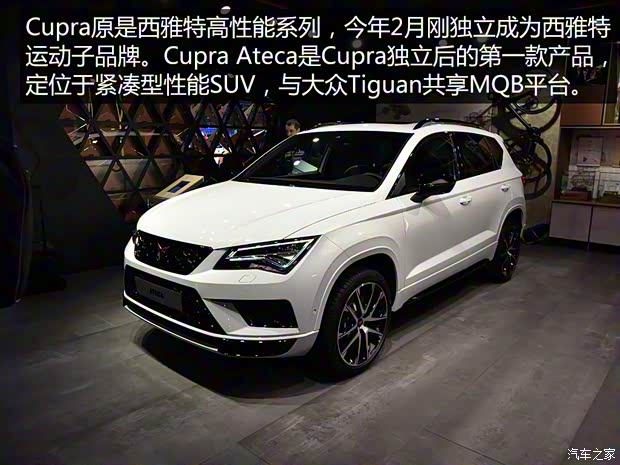 西雅特 Cupra Ateca 2018款 基本型