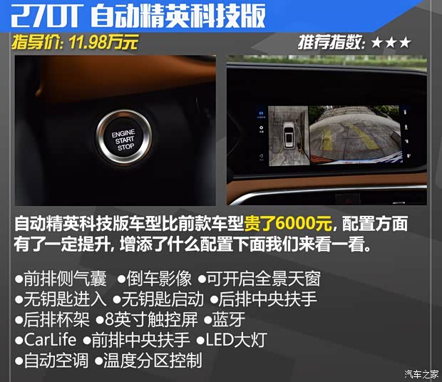 廣汽乘用車 傳祺GS4 2020款 270T 自動智聯(lián)科技版