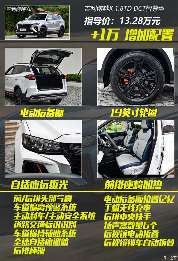 吉利汽車 博越 2022款 博越X 1.8TD DCT智尊型