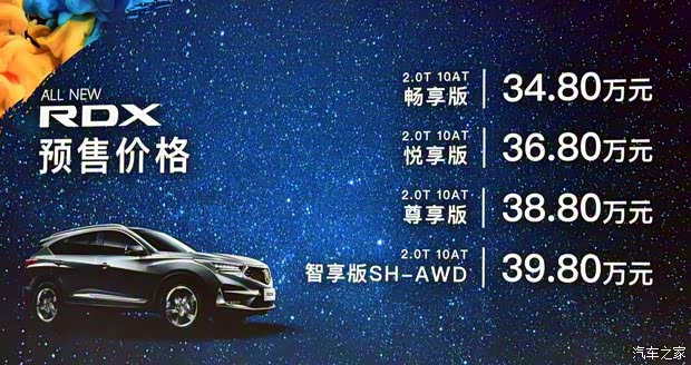 广汽讴歌 讴歌RDX 2019款 2.0T 智享版SH-AWD 广汽讴歌 讴歌RDX 2019款 2.0T 智享版SH-AWD