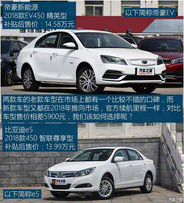 吉利汽車 帝豪新能源 2018款 EV450 精英型