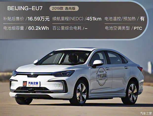 北汽新能源 BEIJING-EU7 2019款 逸尚版