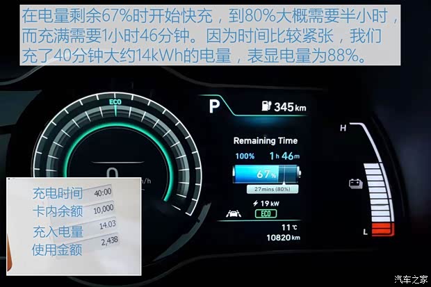 北京现代 ENCINO 昂希诺新能源 2019款 基本型