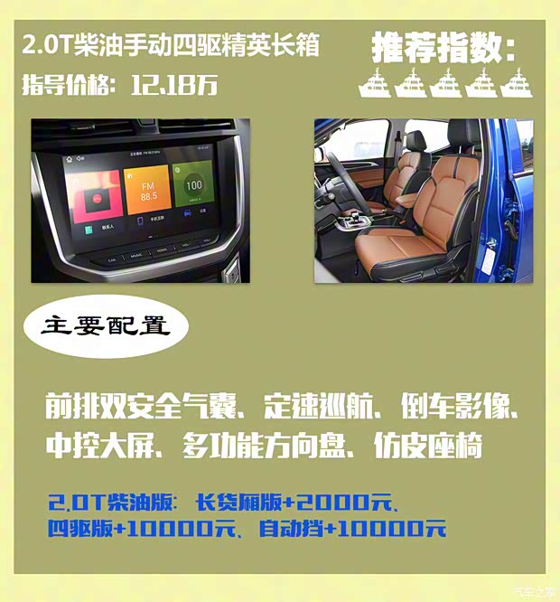 上汽大通 上汽大通MAXUS T70 2021款 2.0T柴油手動兩驅(qū)精英版長箱高底盤 上汽大通 上汽大通MAXUS T70 2021款 2.0T柴油手動兩驅(qū)精英版長箱高底盤