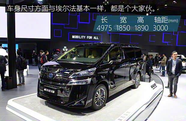 丰田(进口) 威尔法 2019款 2.5L HV尊贵版