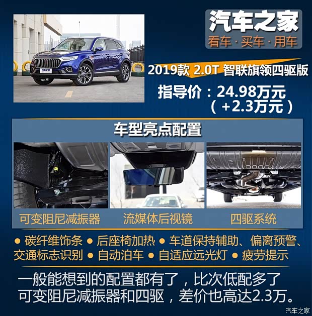 一汽红旗 红旗HS5 2019款 2.0T 智联旗领四驱版 一汽红旗 红旗HS5 2019款 2.0T 智联旗领四驱版