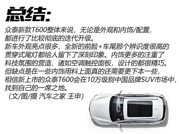 众泰汽车 众泰T600 2019款 1.5T 自动尊贵型 众泰汽车 众泰T600 2019款 1.5T 自动尊贵型