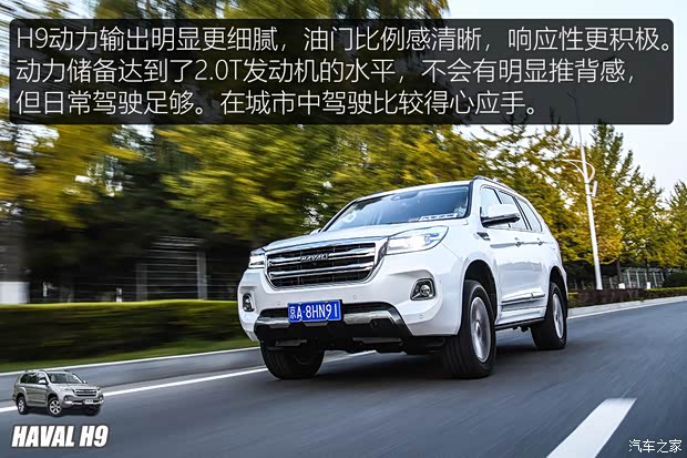 长城汽车 哈弗H9 2020款 2.0T 汽油四驱尊享型 5座