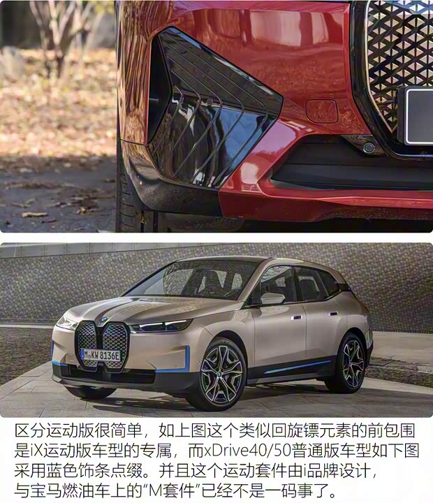 寶馬(進(jìn)口) 寶馬iX 2021款 xDrive50 運(yùn)動(dòng)版