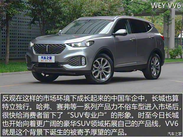 長城汽車 WEY VV6 2020款 2.0T 四驅(qū)智馭+