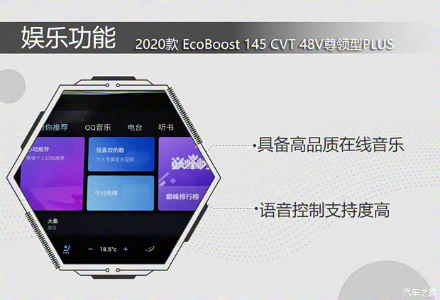 江鈴福特 領界 2020款 領界S EcoBoost 145 CVT 48V尊領型PLUS