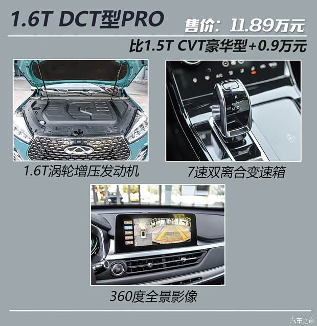 奇瑞汽车 瑞虎7 2020款 1.5T CVT豪华型