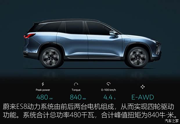 蔚来 蔚来ES8 2018款 基准版 蔚来 蔚来ES8 2018款 基准版