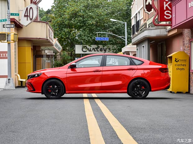 吉利汽车 缤瑞 2021款 1.4T CVT F-TYPE旗舰版