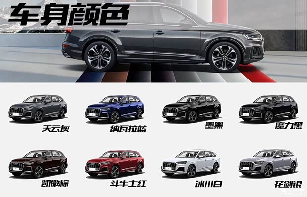 奧迪(進(jìn)口) 奧迪Q7 2020款 45 TFSI quattro S line運(yùn)動(dòng)限量版