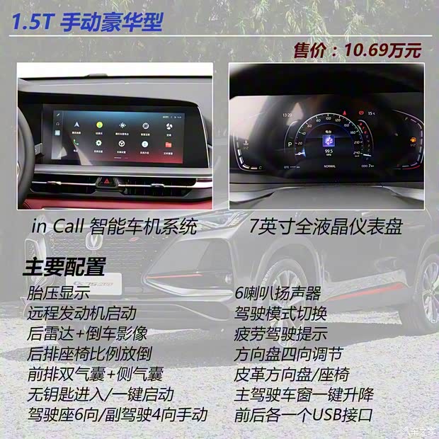 长安汽车 长安CS75 PLUS 2020款 2.0T 自动旗舰型