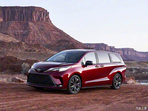 丰田(进口) SIENNA 2021款 2.5L混动 两驱XSE 7座 美国版