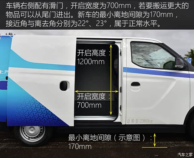 上汽大通 上汽大通EV30 2019款 城市物流車智聯(lián)版短軸上汽時代35kWh