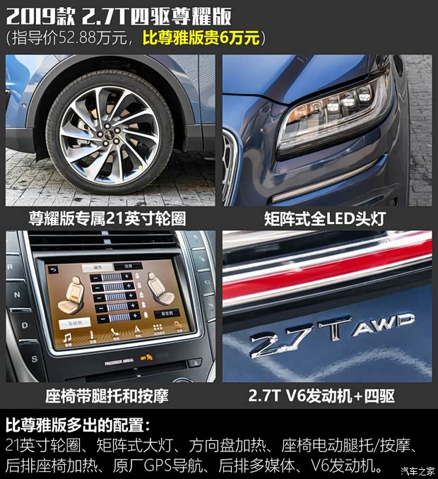 林肯 航海家 2019款 2.0T 两驱尊享版 国VI