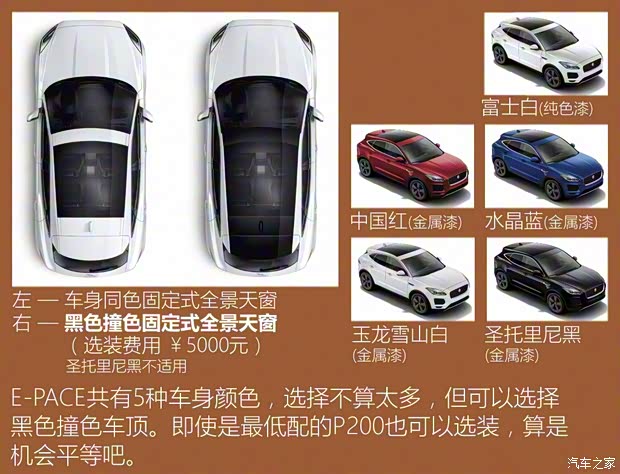 奇瑞捷豹路虎 捷豹E-PACE 2018款 P200