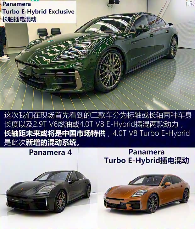 保时捷 Panamera新能源 2024款  Panamera Turbo E-Hybrid 行政加长版 4.0T