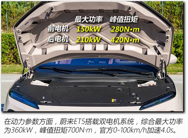 蔚来 蔚来ET5 2022款 75kWh