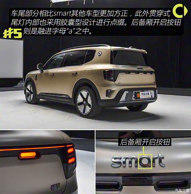 smart smart精靈#5 2024款 250kW 后驅(qū)基本型