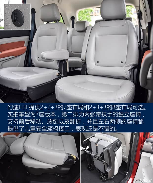 北汽银翔 北汽幻速H3F 2016款 1.5L 豪华型 7座