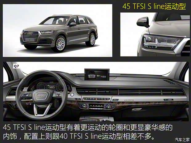 奥迪(进口) 奥迪Q7 2016款 45 TFSI S line尊贵型 奥迪(进口) 奥迪Q7 2016款 45 TFSI S line尊贵型