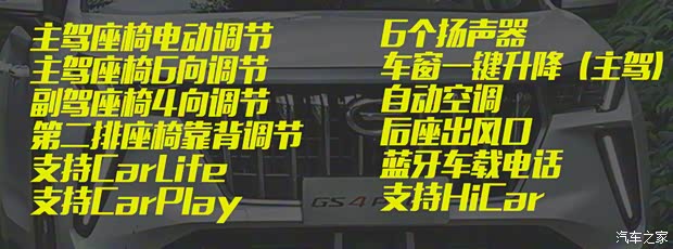 廣汽乘用車(chē) 傳祺GS4 PLUS 2021款 270T 自動(dòng)星耀版