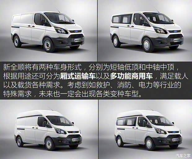 江鈴福特 全順 2017款 2.0T汽油Kombi短軸低頂