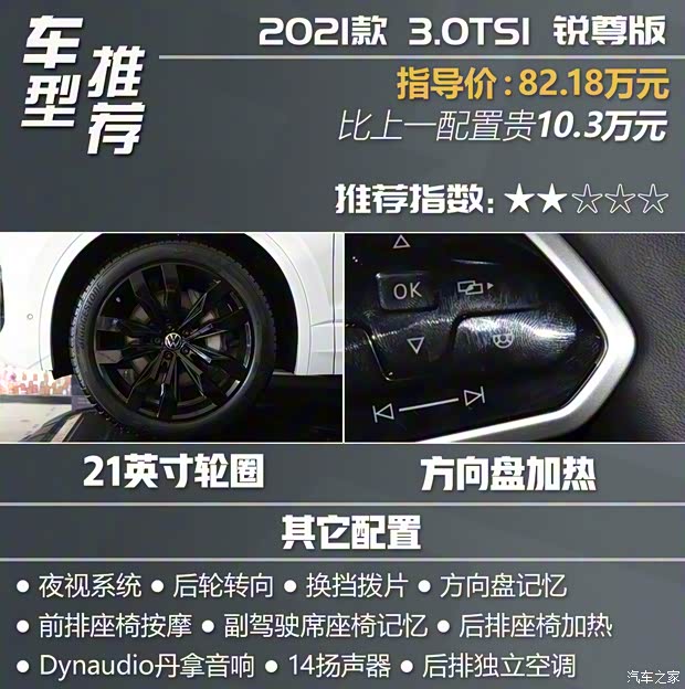 大众(进口) 途锐 2021款 3.0TSI 锐享版 曜黑运动套装 大众(进口) 途锐 2021款 3.0TSI 锐享版 曜黑运动套装